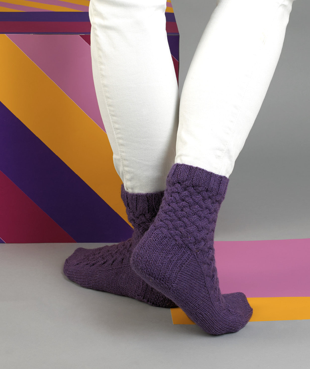 MillaMia Ake Socks Knitting Pattern