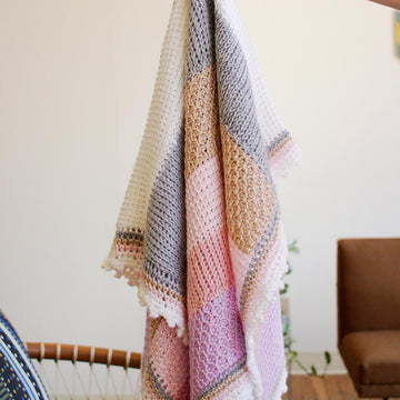 Sweet Stripes Baby Blanket