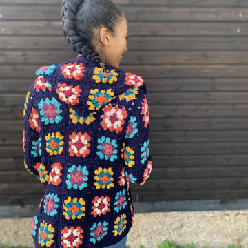 Chill Out Granny square Hoodie
