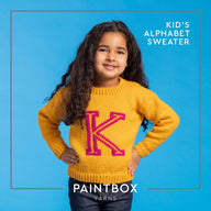 Paintbox Yarns Kid's Alphabet Sweater Knitting Pattern