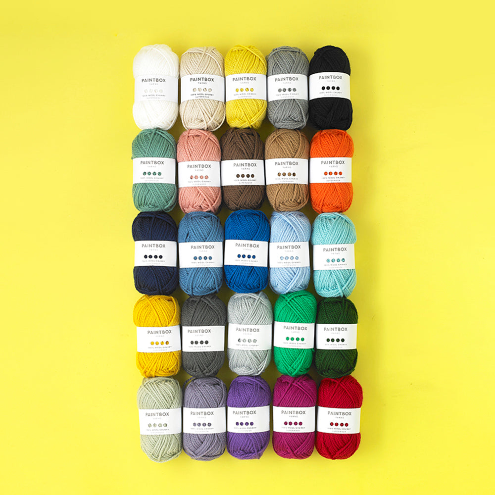 Paintbox Yarns 100% Wool Chunky Superwash Yarn