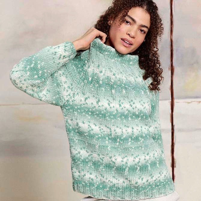 Lang PTO33-01 Raglan Sweater Jumper Knitting Pattern