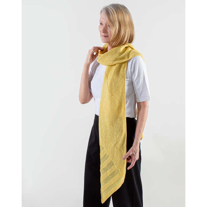 Shibui Knits Grass and Stone Scarf Knitting Pattern