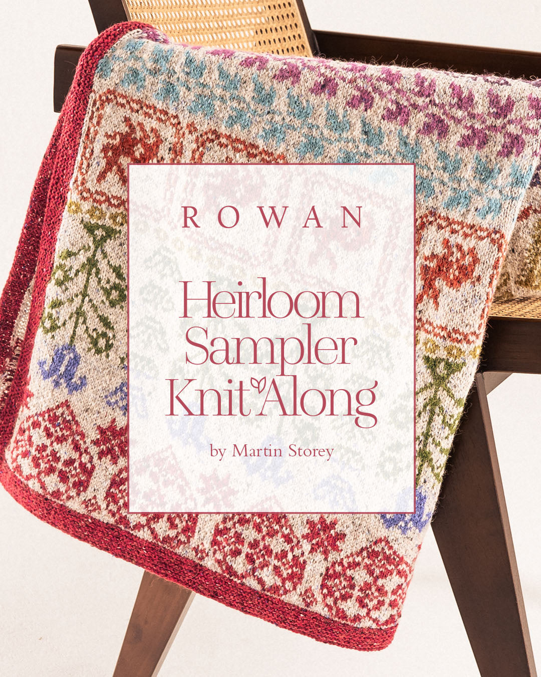 Rowan Heirloom Sampler - A Blanket Knit Along by Martin Storey Yarn - Wool DK