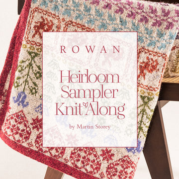 Rowan Heirloom Sampler - A Blanket Knit Along by Martin Storey Yarn - Wool DK