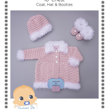 Nancy baby coat knitting pattern newborn