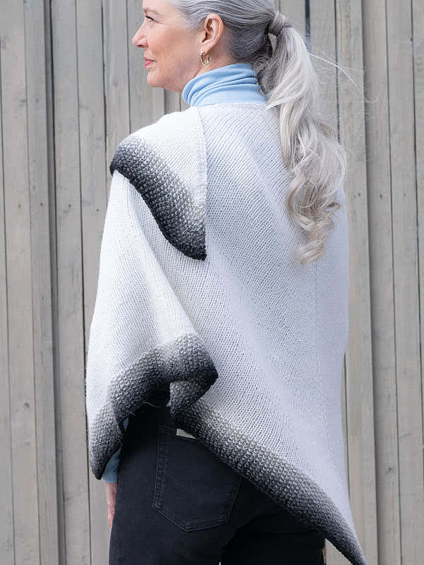 Edith Shawl Wrap Knitting Pattern