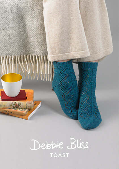 Debbie Bliss Enya Socks Knitting Pattern