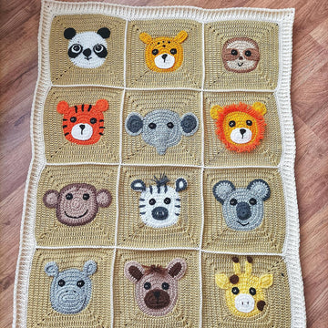 Jungle Baby Blanket