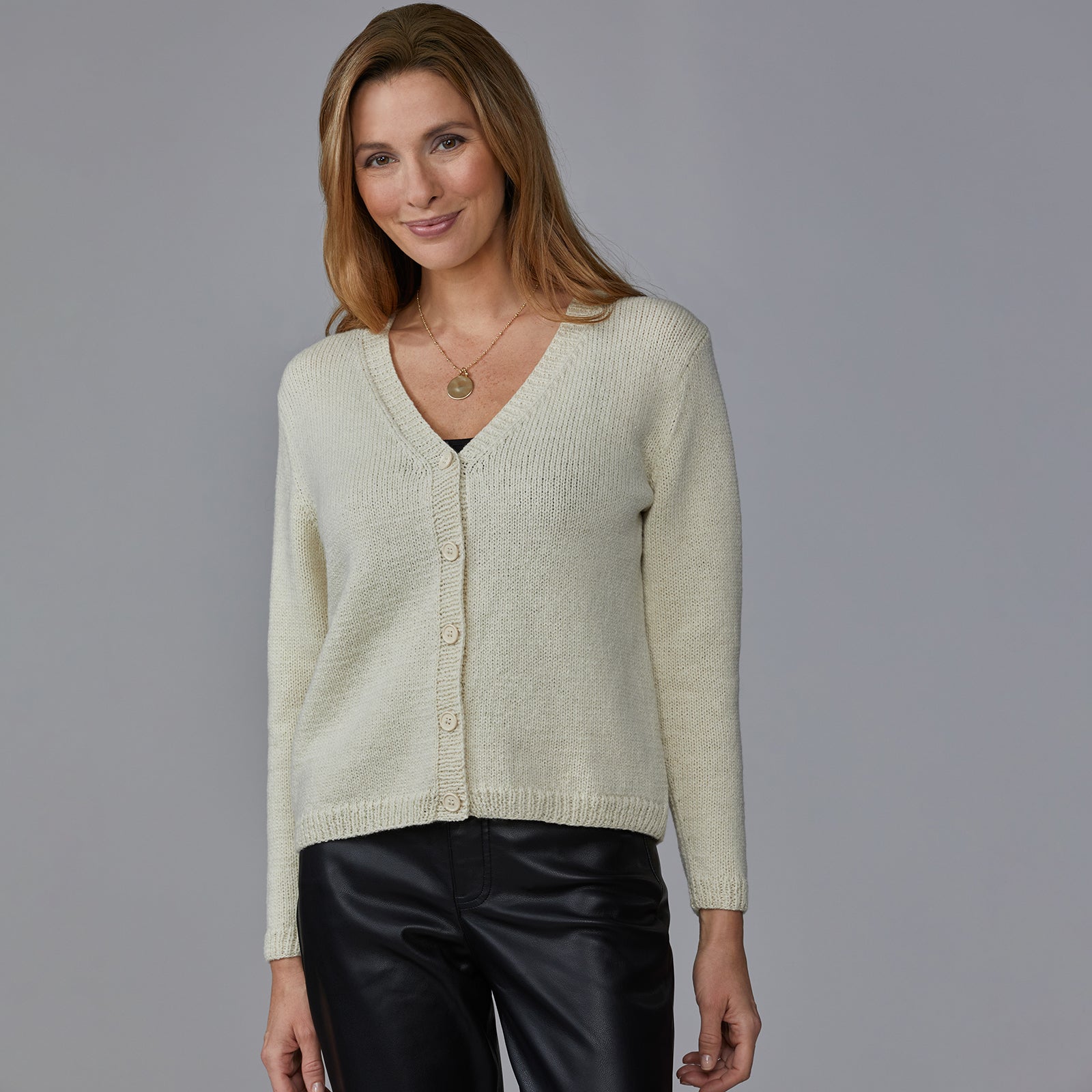 Stacy Charles Fine Yarns Emberlynn Cardigan Knitting Pattern