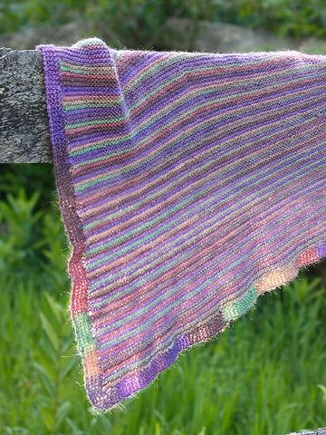 Coquina Shawl Wrap Knitting Pattern