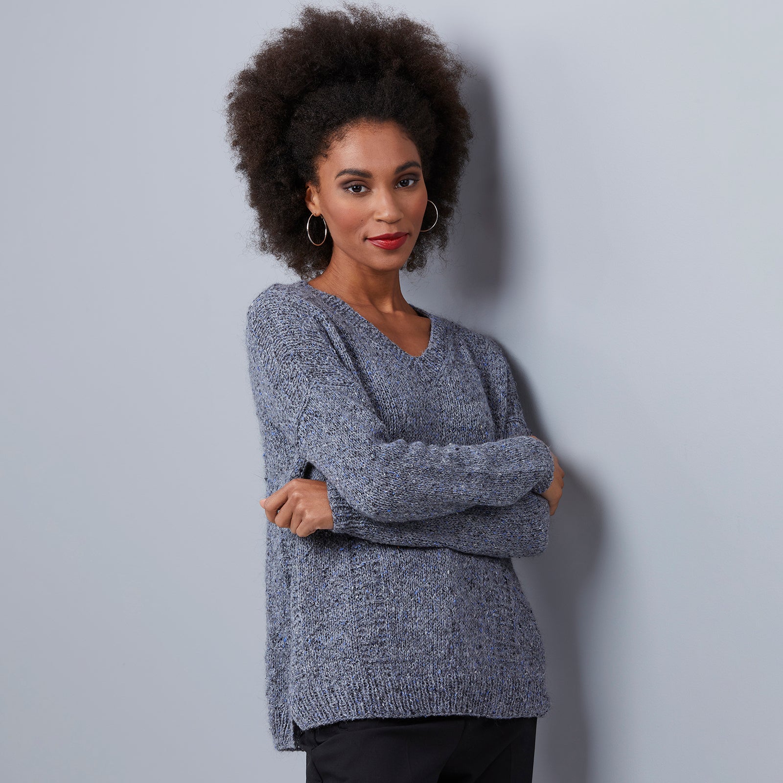 Sesia Lucille Pullover Jumper Knitting Pattern