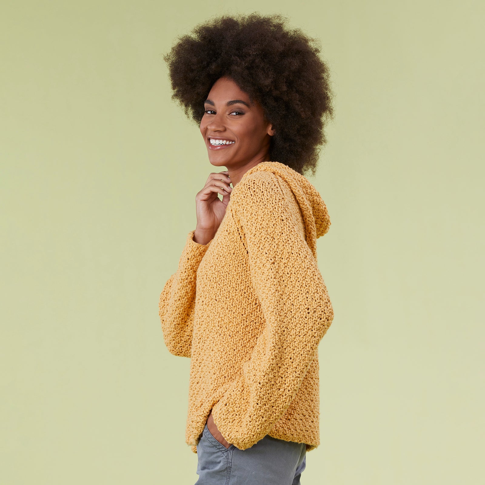 Tahki Yarns Provincetown Hoodie Knitting Pattern