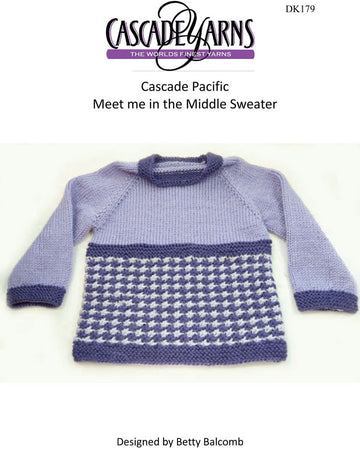 Meet in the Middle Sweater Cascade Pacific - DK179 - Free PDF