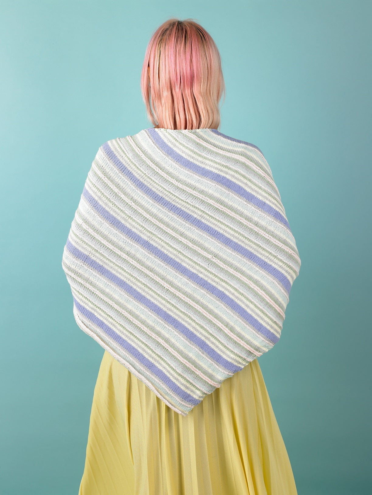Paintbox Yarns Summertime Shawl Knitting Pattern
