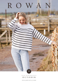 October Sweater Jumper Knitting Pattern
