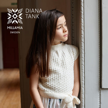 MillaMia Diana Tank With Tie Knitting Pattern