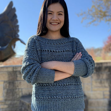 Bead Stitch Crochet Sweater