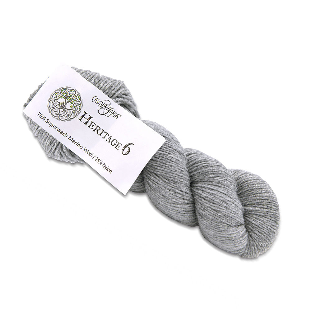 Cascade Yarns Heritage 6 Yarn - Merino Wool Sport
