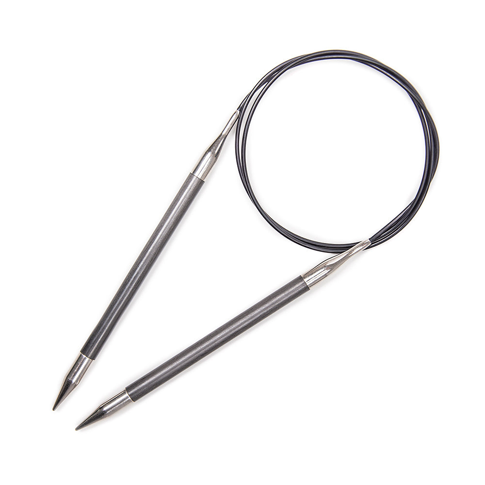 KnitPro Karbonz Fixed Circular Needles 32"