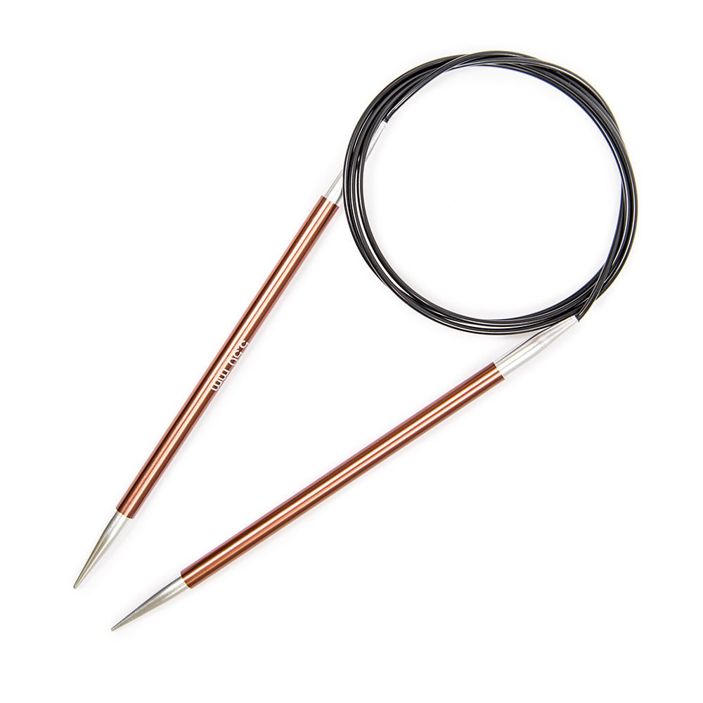 KnitPro Zing Fixed Circular Needles 40"