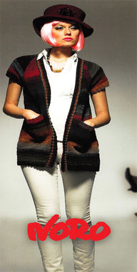 Noro Raglan Cardigan Knitting Pattern