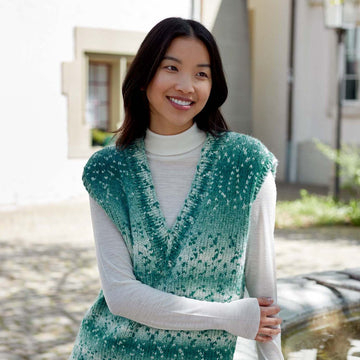 Lang PTO47-01 Vest Waistcoat Knitting Pattern