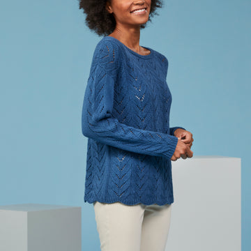 Tahki Yarns Ozette Pullover Knitting Pattern
