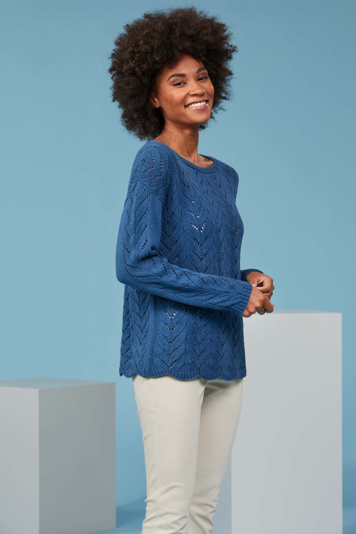 Tahki Yarns Ozette Pullover Knitting Pattern