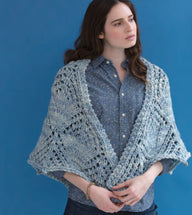 Reade Shawl Wrap Knitting Pattern