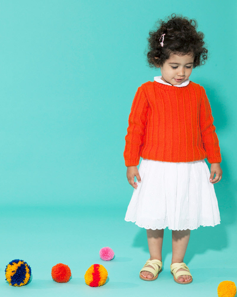 Paintbox Yarns Summer Walk Jumper Knitting Pattern