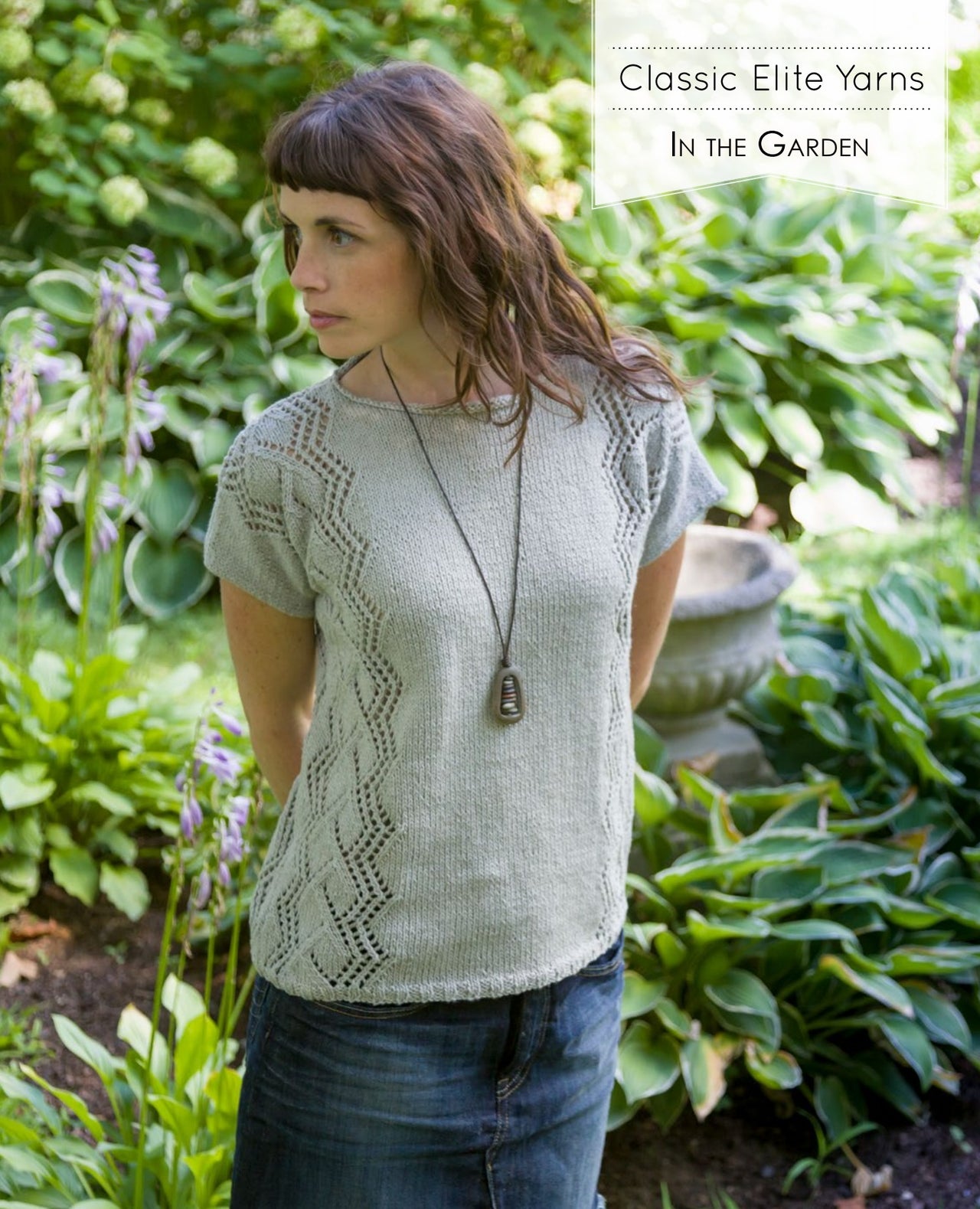 Classic Elite Yarns In The Garden Knitting Pattern