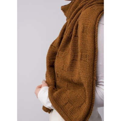 Shibui Knits Motif Wrap Knitting Pattern