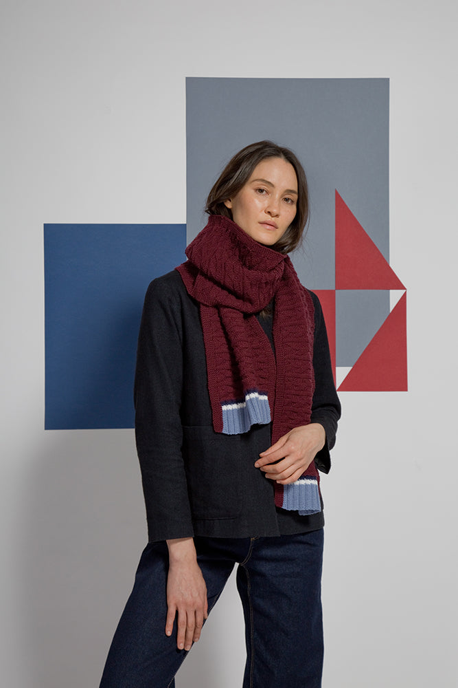 MillaMia Mija Scarf Knitting Pattern