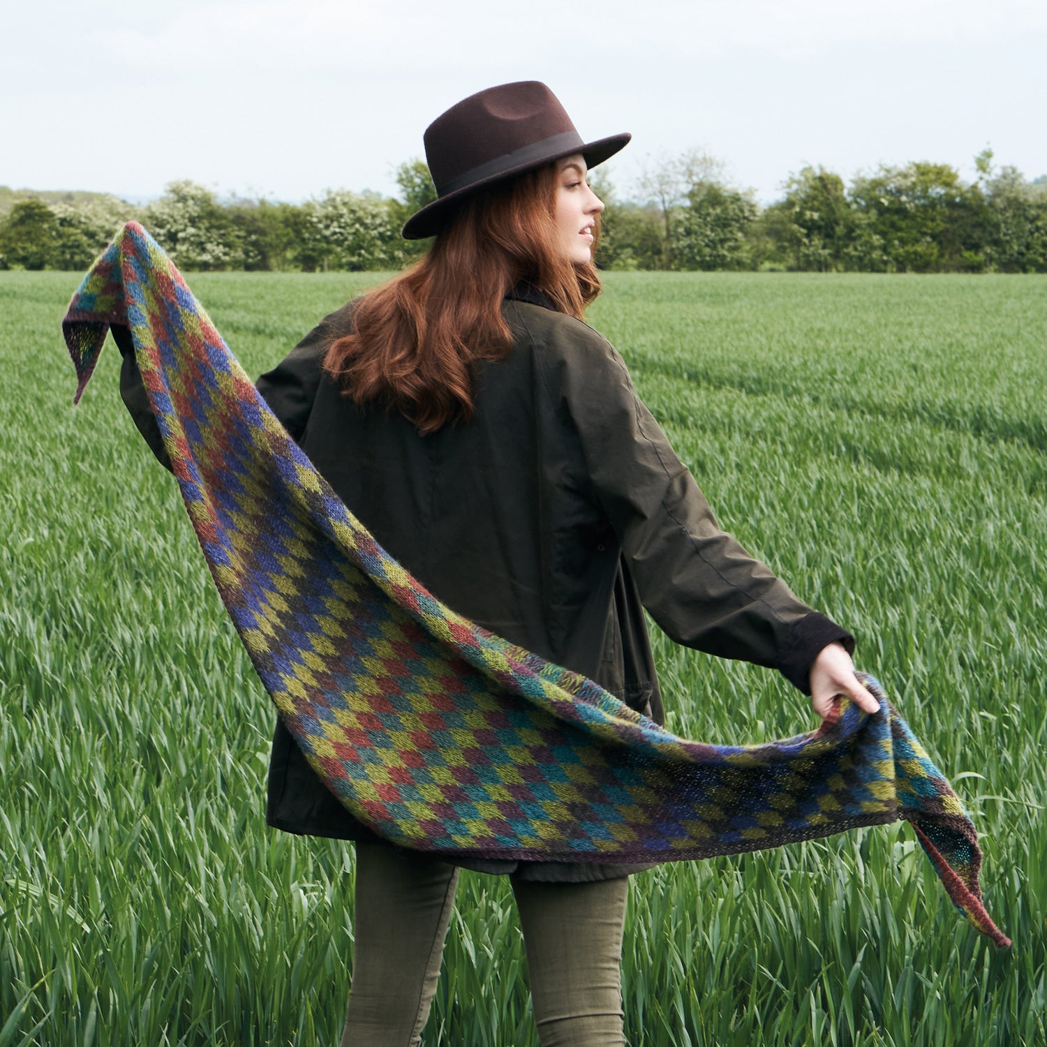 Rowan Pheonix Shawl Wrap Knitting Pattern