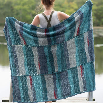 Berroco Monet's Ocean Blanket Crochet Pattern