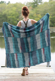 Berroco Monet's Ocean Blanket Crochet Pattern