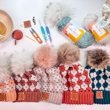 Diamond Granny Stitch Crochet Hat