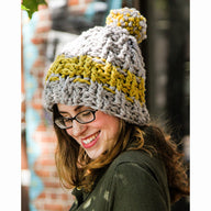 Valley Yarns Upward Spiral Beanie Crochet Pattern