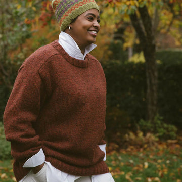Churchmouse Studio Colorwork Cap Hat Knitting Pattern