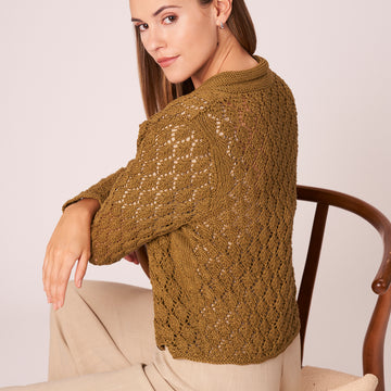 Peaches Cardigan Knitting Pattern