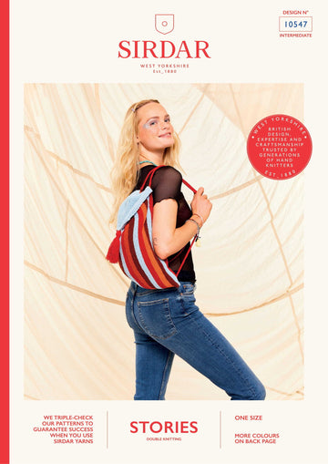 Sirdar Backstage Pass Bag Knitting Pattern