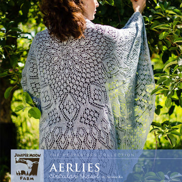 Juniper Moon Farm Aerlies Wrap Knitting Pattern
