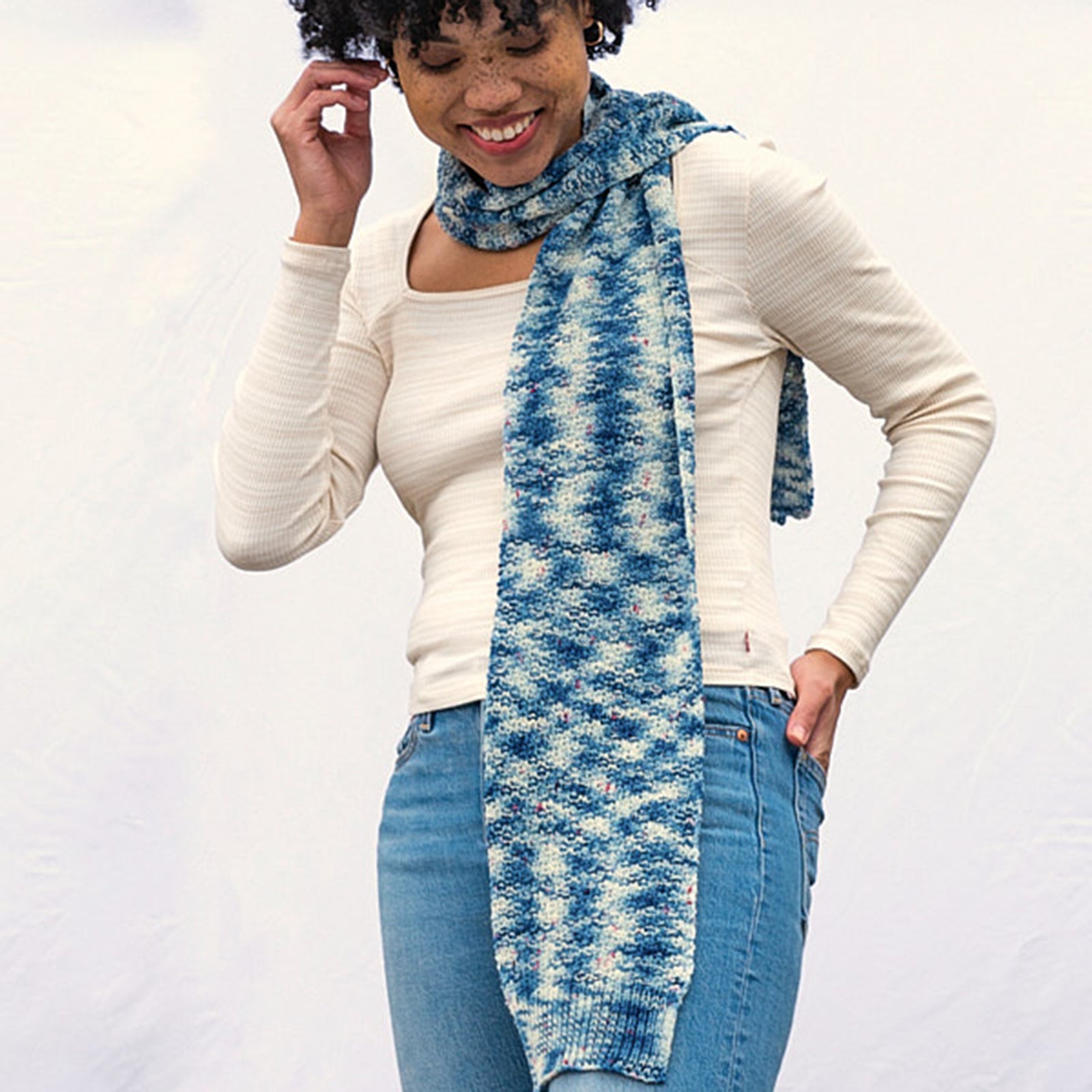 Berroco Fairmount Scarf Knitting Pattern