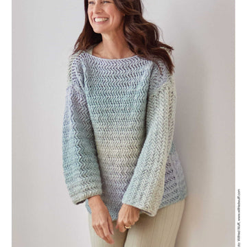 Lana Grossa 15 Pullover Jumper Knitting Pattern
