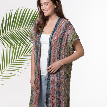 Tahki Yarns Courtyard Duster Knitting Pattern