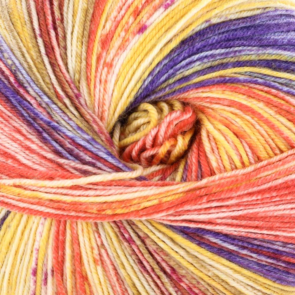 On-Line Supersocke 354 - Merino Extrafine Color Yarn - Merino Wool 4 Ply