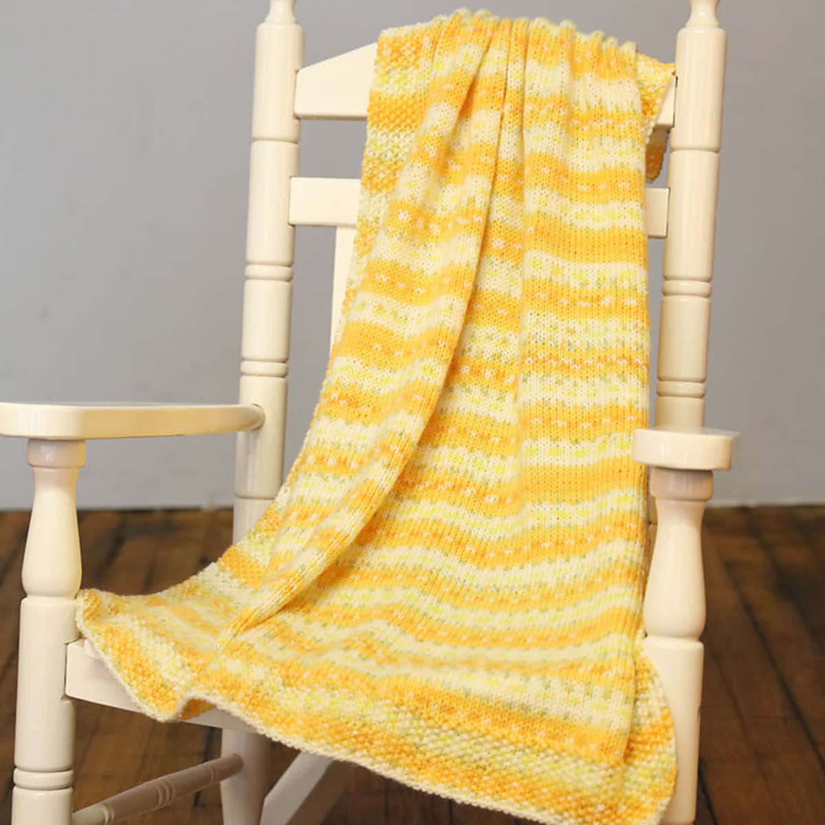 Plymouth Yarn Baby Throws Blanket Knitting Pattern