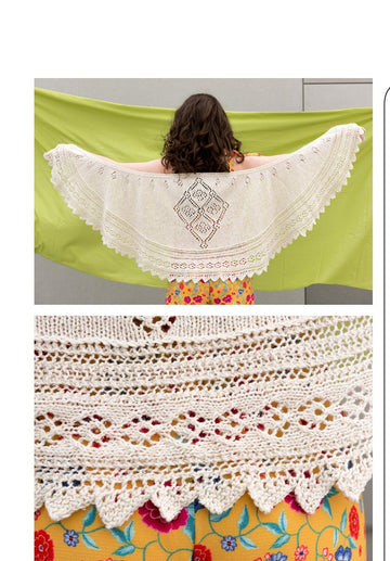 Twist Collective Talaitha Wrap Knitting Pattern