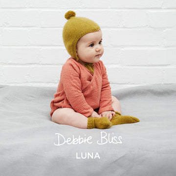 Debbie Bliss Lyra Bonnet & Socks Knitting Pattern